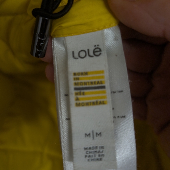 LOLE RÉVERSIBLE JACKET SIZE MEDIUM - Picture 8 of 9